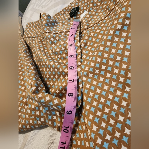 J.CREW Stretch City Fit Cropped Capri Women’s Size 8 - Picture 10 of 11